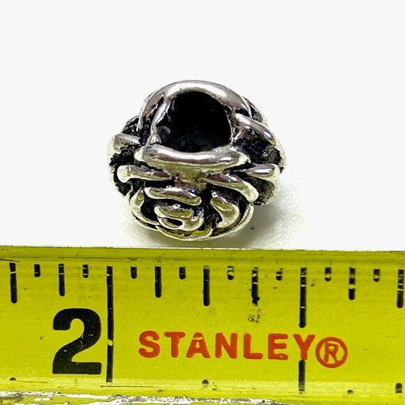 Terra Cast Silver Plated Rose Beads - Lot 0f 20 - Picture 3 of 4